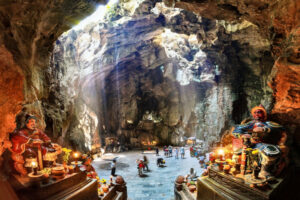 Marble Mountain, Hai Van Pass and relaxing Waterfall